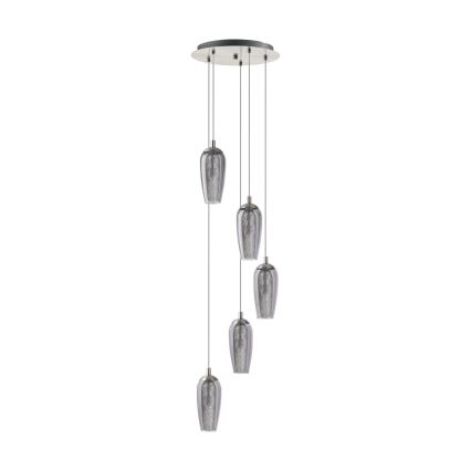 Eglo 96345 - LED Hanglamp aan draad FARSALA 5xG9/2,5W/230V