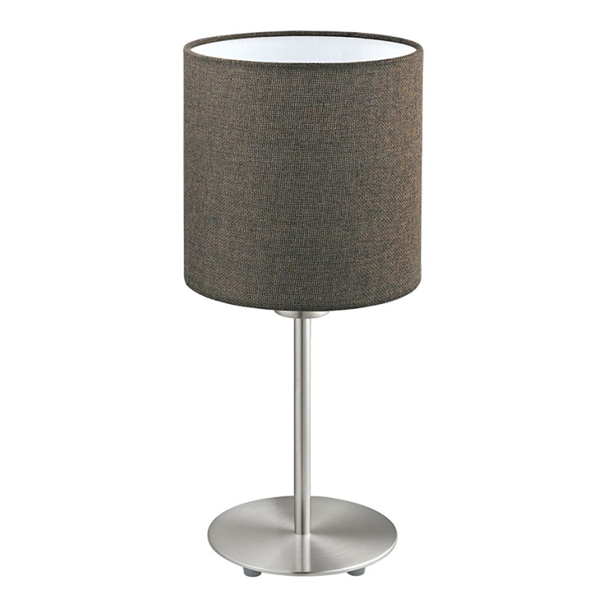 Eglo 96388 - lampe de table PASTERI 1xE27/60W/230V marron