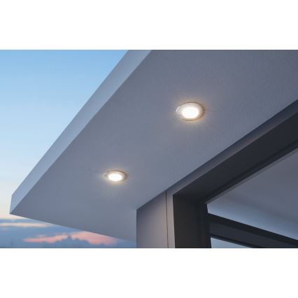 Eglo - Hangende LED plafondverlichting voor buiten LED/4,9W IP44