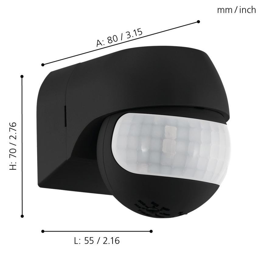 Eglo - Buitensensor IP44