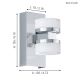 Eglo - à intensité variable applique murale salle de bain 2xLED/7,2W/ IP44