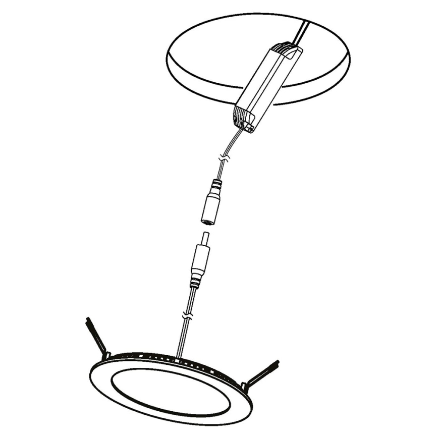 Eglo - Luminaire encastré LED RGBW dimmable FUEVA-C LED/15,6 W/230 V Ø 22,5 cm