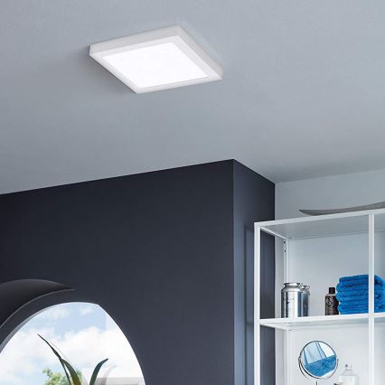 Eglo - LED RGBW Dimbaar plafondlamp FUEVA-C LED/15,6W/230V Bluetooth