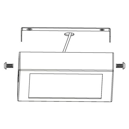 Eglo - LED RGBW Dimbare plafondlamp FUEVA-C LED/21W/230V