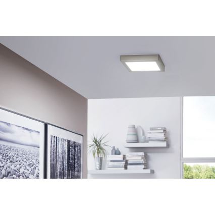 Eglo - LED RGBW Dimbaar plafondlamp FUEVA-C LED/15,6W/230V Bluetooth