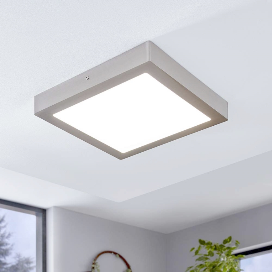 Eglo - Plafonnier LED RGBW dimmable FUEVA-C LED/21W/230V 30x30 cm