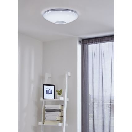 Eglo - LED RGBW Dimbare plafondlamp VOLTAGO-C LED/17W/230V
