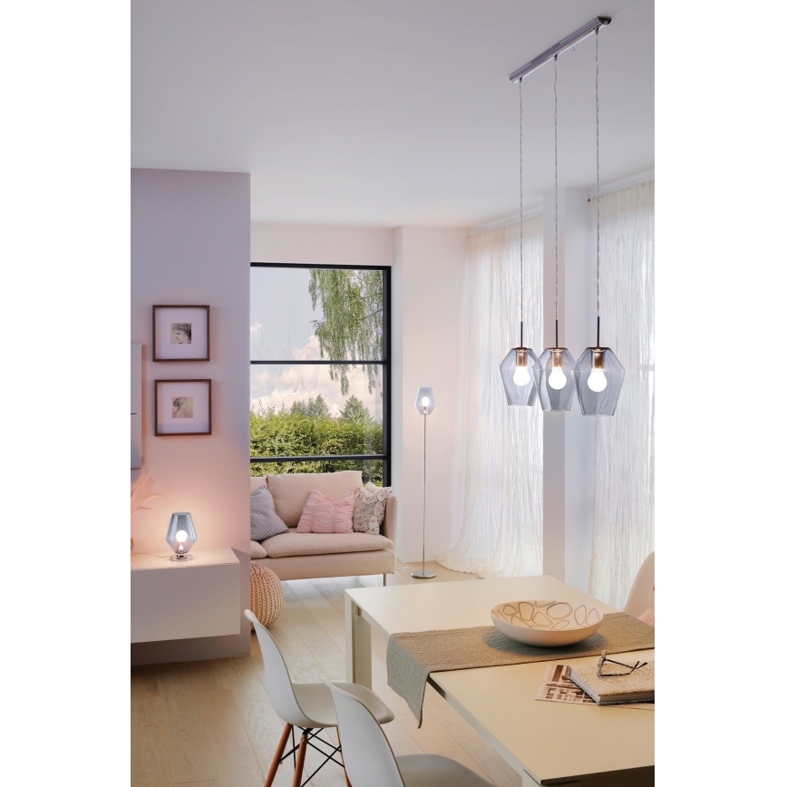 Eglo 96774 - Hanglamp aan kabel MURMILLO 3xE27/28W/230V