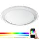 Eglo - Dimbare LED RGBW Plafond Lamp COMPETA-C LED/17W/230V + afstandsbediening