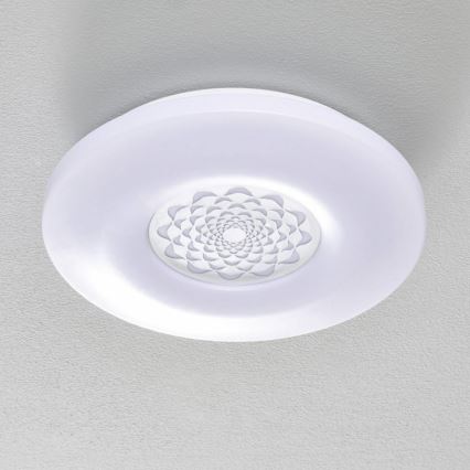 Eglo - Applique murale ou Plafonnier LED RVBW à intensité variable CAPASSO-C LED/17W/230V