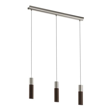 Eglo 96882 - LED Hanglamp VILLORA 3xGU10/5W/230V