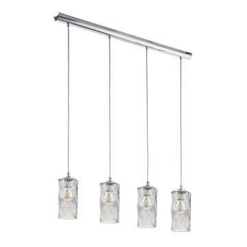 Eglo 96929 - Hanglamp aan koord ESTEVAU 4xE27/28W/230V