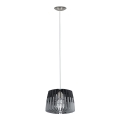 Eglo 96955 - Hanglamp aan snoer ARTANA 1xE27/60W/230V grijs/zwart 300mm