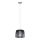 Eglo 96955 - Suspension à câble ARTANA 1xE27/60W/230V gris/noir 300mm