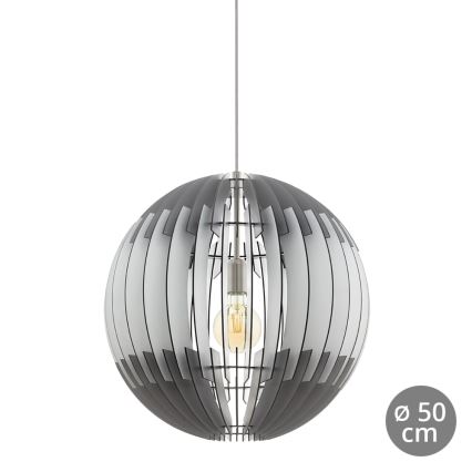 Eglo 96973 - Hanglamp aan koord OLMERO 1xE27/60W/230V