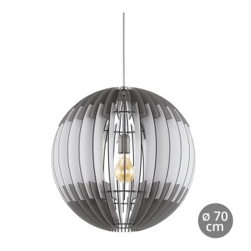 Eglo 96974 - Hanglamp OLMERO 1xE27/60W/230V 700mm