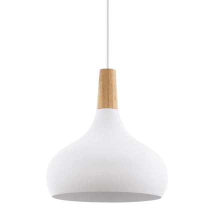 Eglo - Hanglamp 1xE27/60W/230V 280mm wit