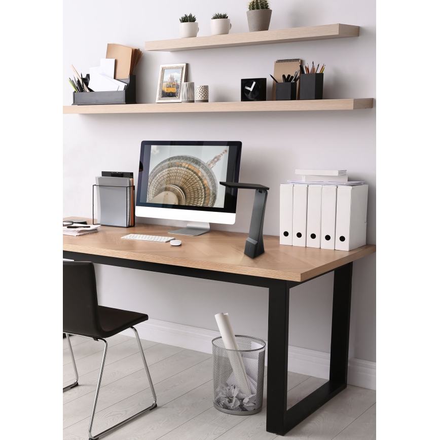 Eglo - Dimbare LED-tafellamp LED/1,8W/230V zwart