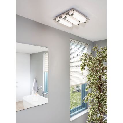 Eglo - LED Badkamer plafondverlichting 3xLED/7W/230V IP44