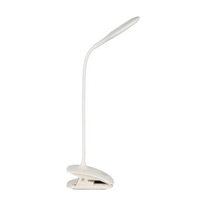 Eglo - Lampe à pince à intensité variable 1xLED/3W/230V 500 mAh blanc