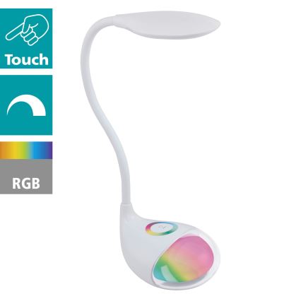 Eglo - Dimbare LED-tafellamp LED/2,2W+0,3W/230V RGB