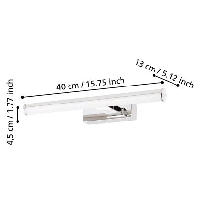 Eglo - Éclairage LED de miroir salle de bain 1xLED/7,4W/230V IP44