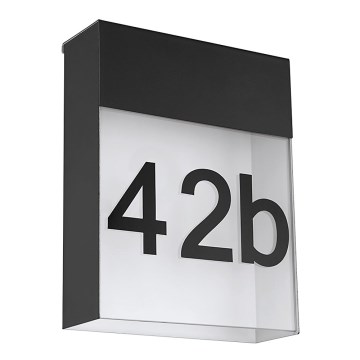 Eglo 97117 - Huisnummer LED PONSO LED/4,8W/230V IP44