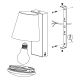 Eglo - Buiten wandlamp 1xE27/10W/230V IP44