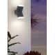 Eglo 97154 - Applique murale LED extérieur CANTZO 2xLED/4W/230V IP44