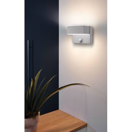 Eglo - Applique murale LED extérieure avec détecteur 2xLED/5,6W/230V