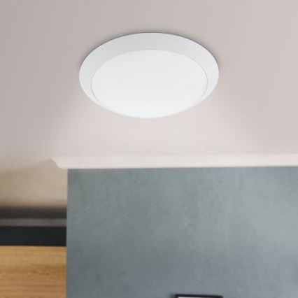 Eglo 97254 - Plafonnier LED pour salle de bains PILONE LED/11W/230V blanc IP44