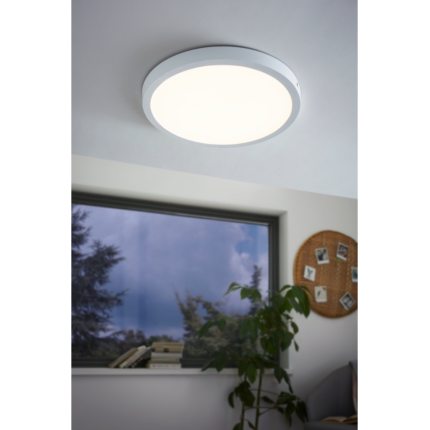 Eglo - LED-plafondlamp 1xLED/25W/230V, wit, rond, 2500 lm, Ø 40 cm