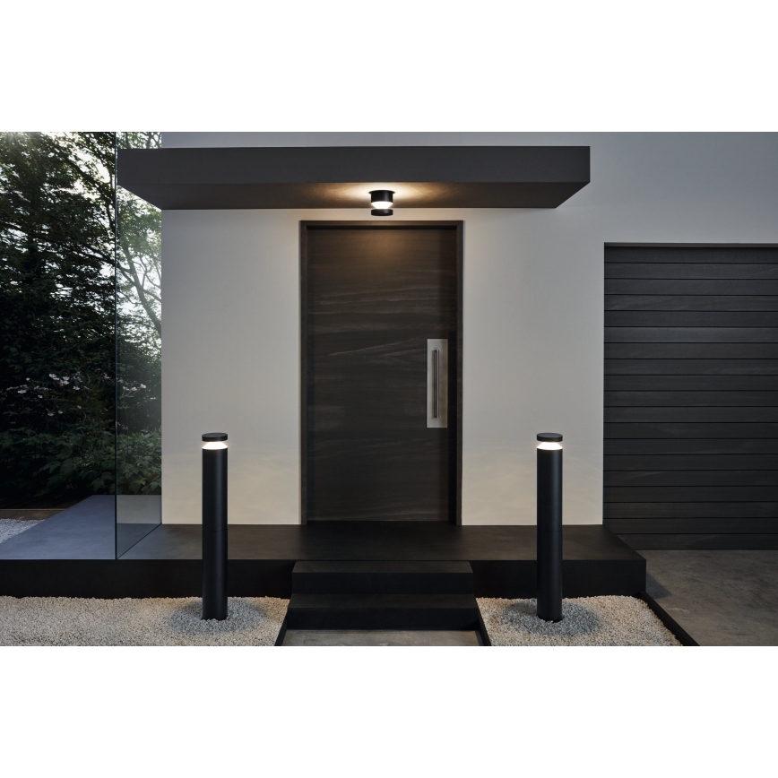 Eglo - Applique murale d'extérieur LED/11W/230V noire IP65