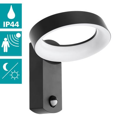 Eglo - LED Wandlamp voor buiten met sensor LED/11W/230V IP44