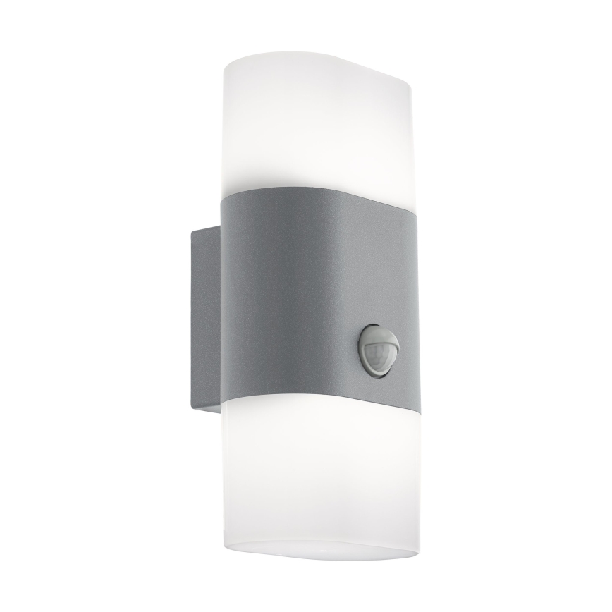 Eglo 97313 - Applique murale extérieure avec détecteur FAVRIA 1 2xLED/5,5W/230V IP44