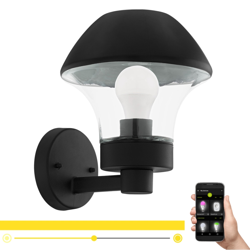 Verblinding Meesterschap Gewond raken Eglo 97446 - LED Buitenlamp dimbaar VERLUCCA-C 1xE27/9W/230V IP44 Bluetooth  | Lumimania