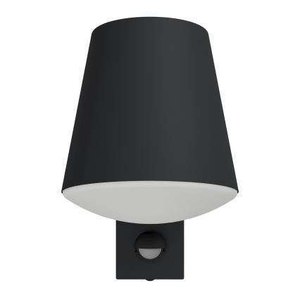 Eglo - Buiten wandlamp met sensor 1xE27/10W/230V IP44