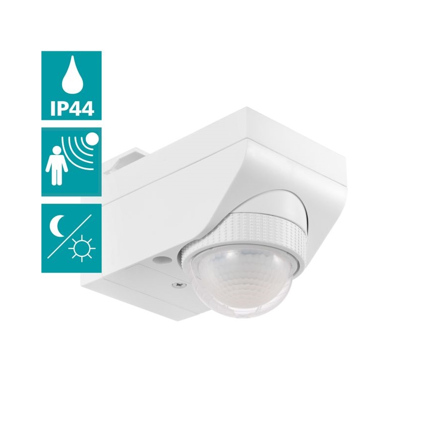 Eglo 97466 - Détecteur de mouvement extérieur DETECT ME 4, portée 12 m, blanc, IP44