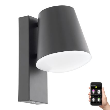 Eglo 97482 - LED Buiten wandlamp dimbaar CALDIERO-C 1xE27/9W/230V IP44