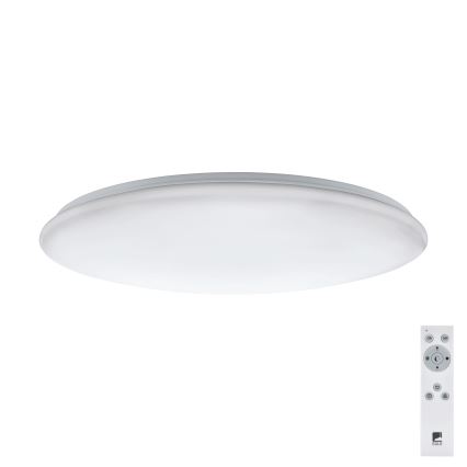 Eglo 97528 - Plafonnier à intensité variable GIRON LED/80W/230V + télécommande