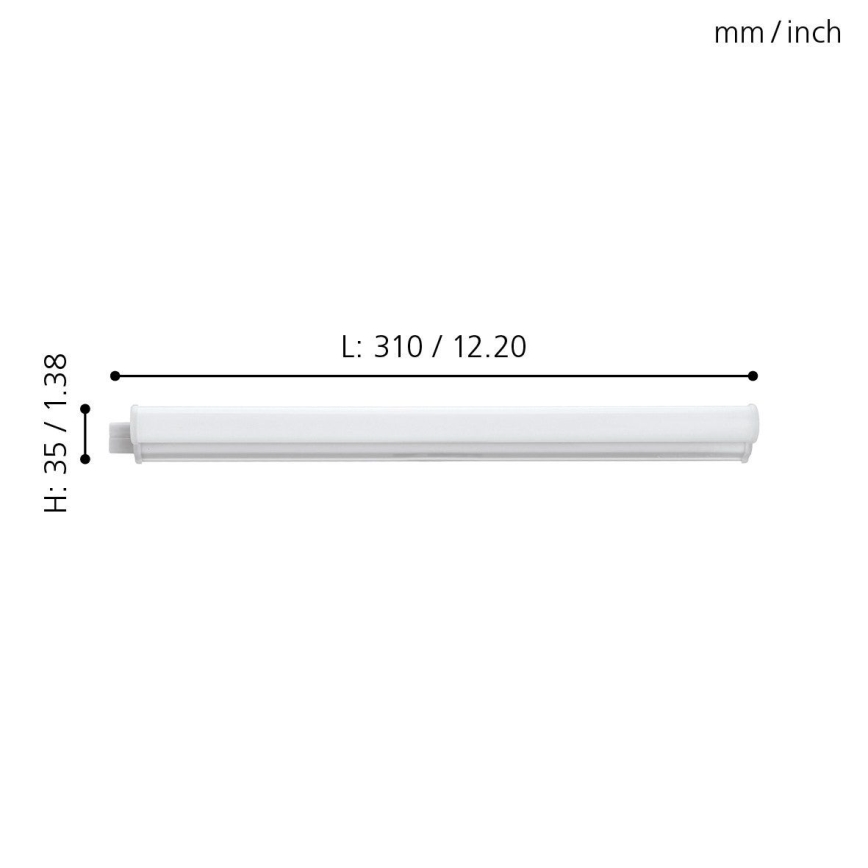 Eglo - Luminaire LED sous meubles de cuisine LED/3,2W/230V