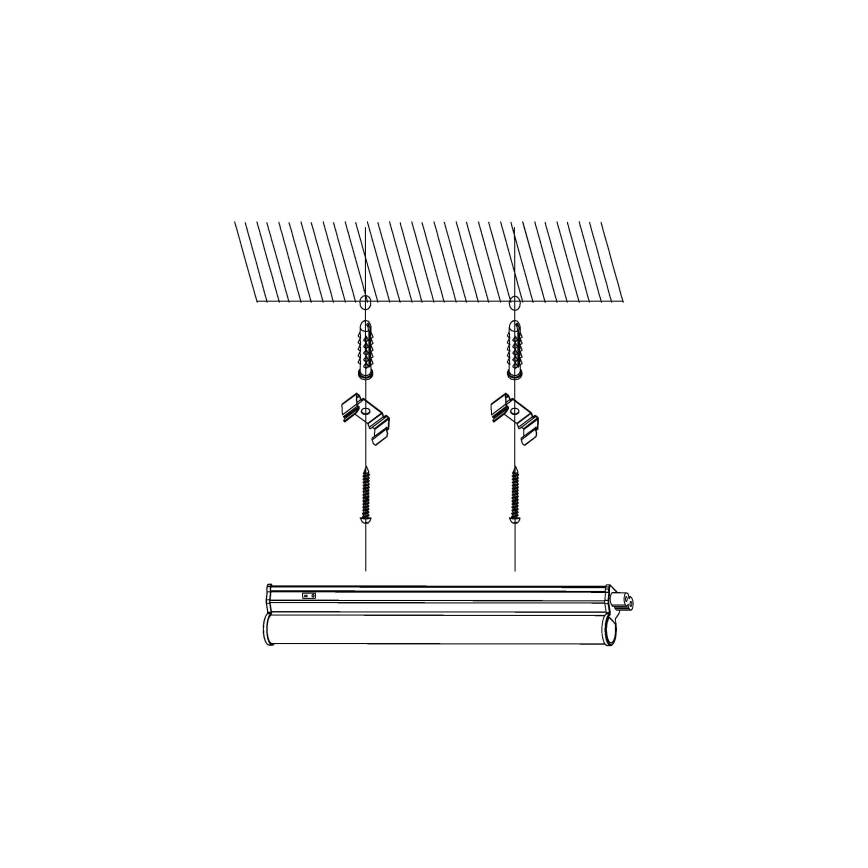 Eglo - Luminaire LED sous meubles de cuisine LED/3,2W/230V