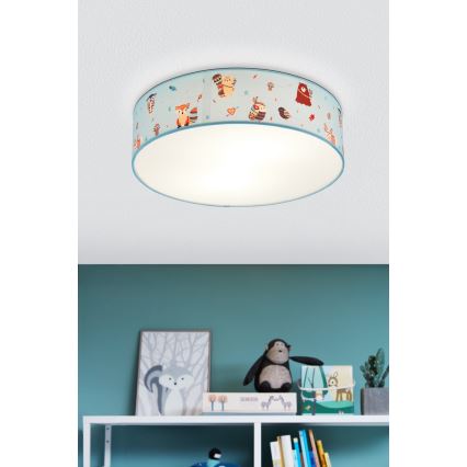 Eglo - Plafondverlichting voor kinderen 2xE27/40W/230V