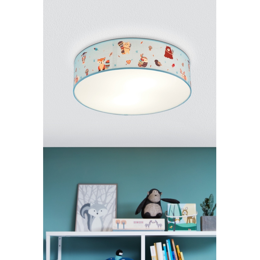 Eglo - Plafondverlichting voor kinderen 2xE27/40W/230V