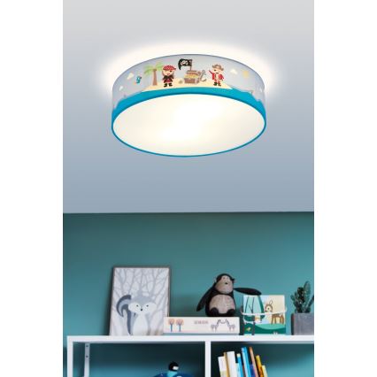 Eglo - Plafondverlichting voor kinderen 2xE27/40W/230V