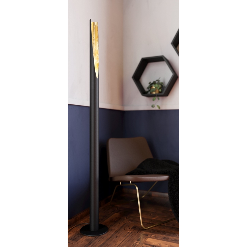Eglo - Staande LED Lamp 1xGU10/4,5W/230V zwart
