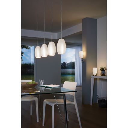 Eglo - Hanglamp aan koord 4xE27/40W/230V