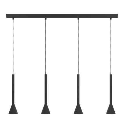 Eglo - LED Hanglamp aan draad 4xGU10/5W/230V
