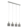Eglo 97674 - Hanglamp aan koord CONCESSA 2 4xE27/60W/230V