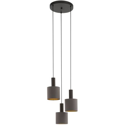Eglo - Hanglamp aan koord 3xE27/60W/230V
